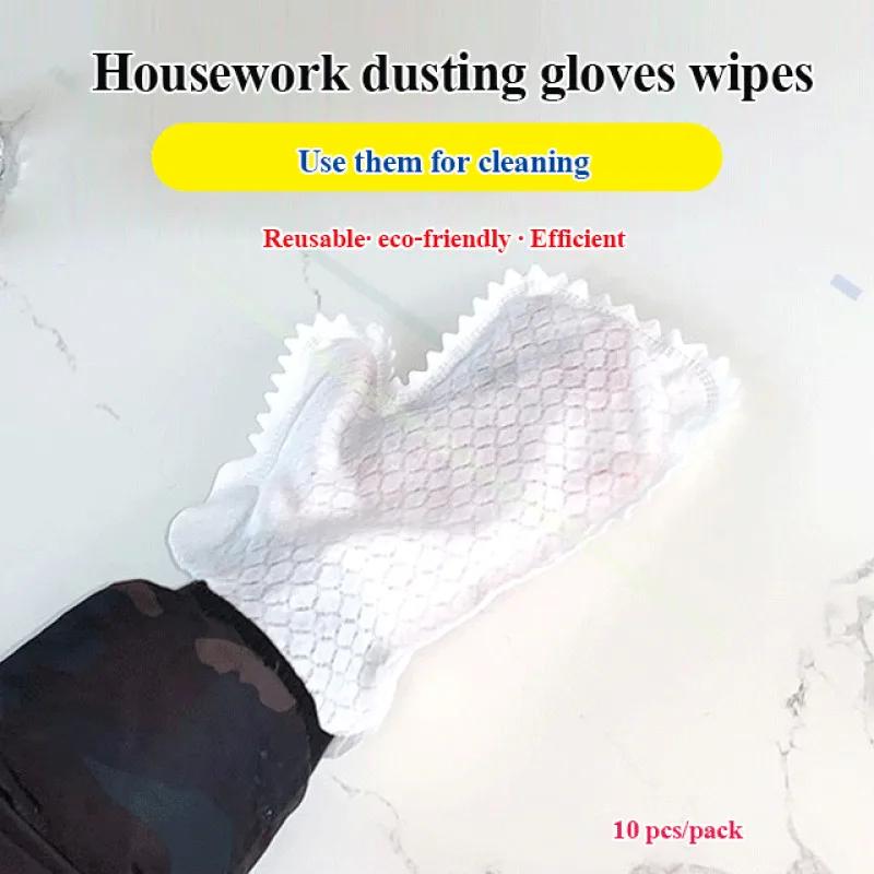 Non-woven Cleaning GlovesSerrated Static Dust Removal